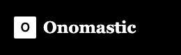 Onomastic Blog